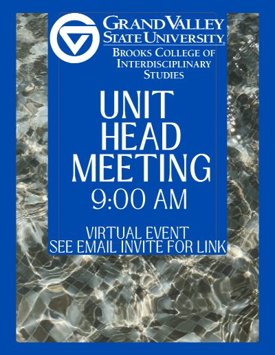 Unit Head Meeting